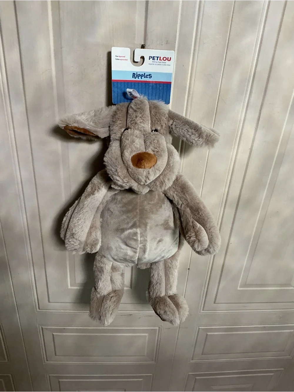 - - Petlou dog toy 18 very Solf clinker & squeaker.Donkey